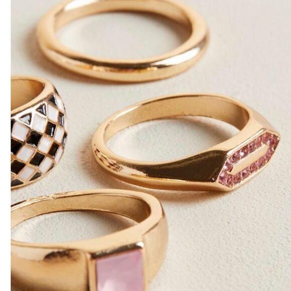 TORRID CHECKERED COCKTAI
RING SET - Picture 3 of 7